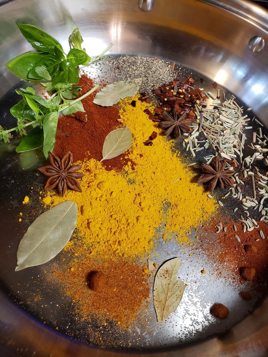 Yoga with Jules Forrister : herbs and spices